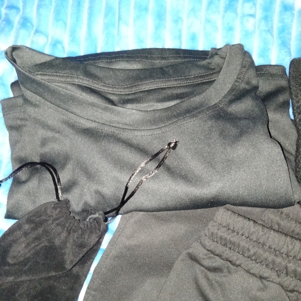 🖤 NWT Mens Burglar Robber Halloween Costume Size Small Funny Comedy Sign Party - Picture 6 of 7